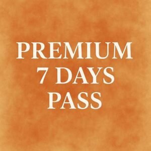 Premium 7 Days Pass